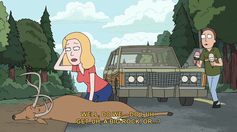 Illustration for article titled The Cars Of Rick And Morty, Scrutinized